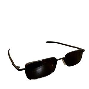 Alain Mikli Hard Case And Sunglasses 7663 Dark Brown Rectangle Wire Unisex